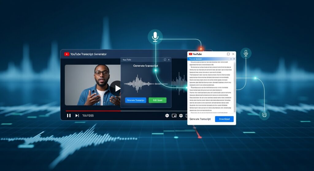 transcript of a YouTube video