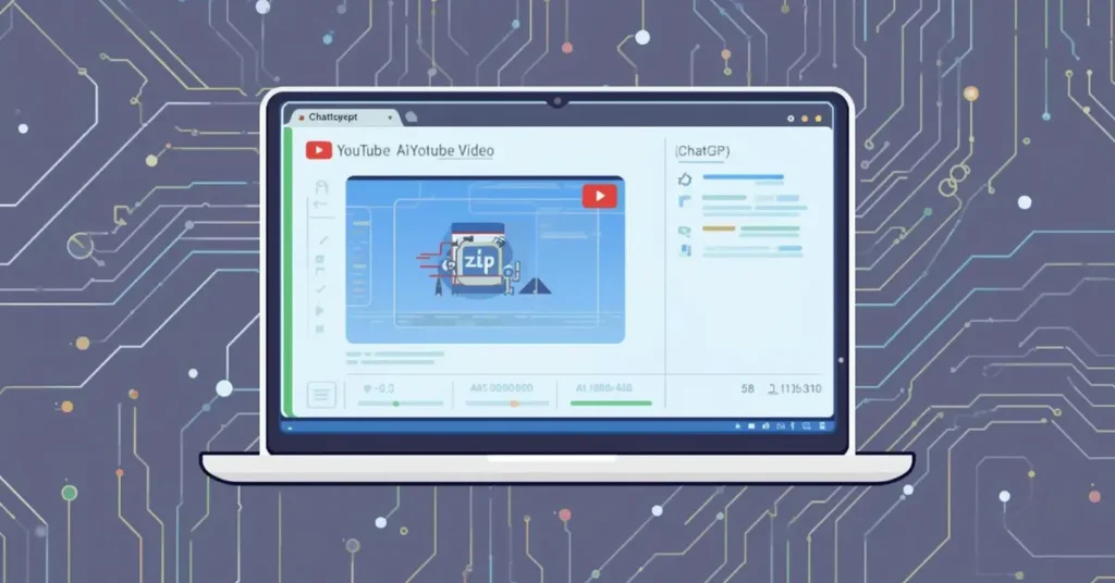 Can ChatGPT transcribe a YouTube video and generate text transcripts easily